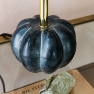 Pumpkin Stone Table Lamp