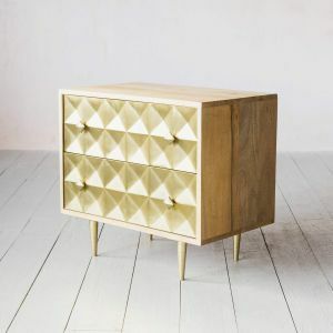 Small Gem Cladded Chest of Drawers