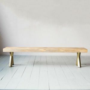 Faye Parquetry Bench