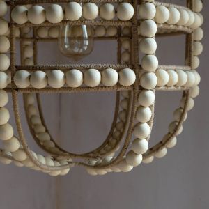 Wooden Bead Pendant