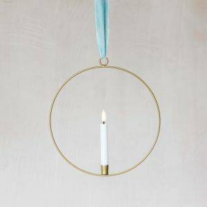 Gold Candle Rings