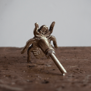 Golden Beetle Metal Knob