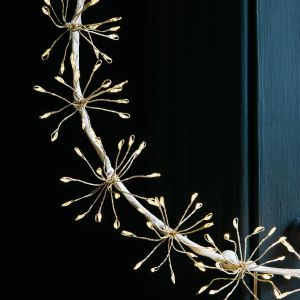 Light Up Starburst Wreath