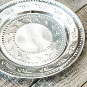Indian Silver Plate