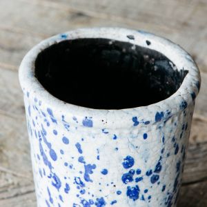 Blue Splash Vases