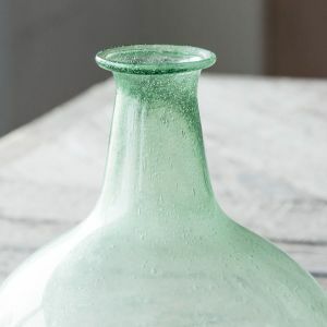 Green Globe Vase