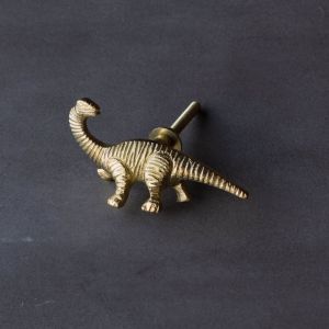 Gold Diplodocus Knob