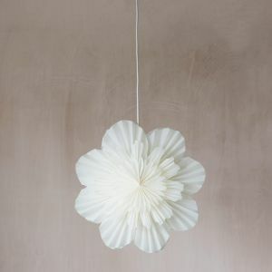 Large Flower Paper Shade