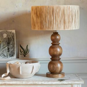 Glade Wooden Table Lamp