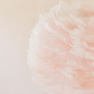 Aurora Medium Pink Feather Pendant Shade