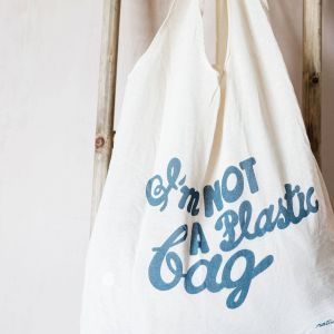 Not a Plastic Bag Cotton Tote