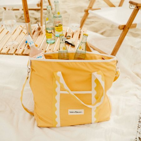 Yellow Cooler Tote Bag