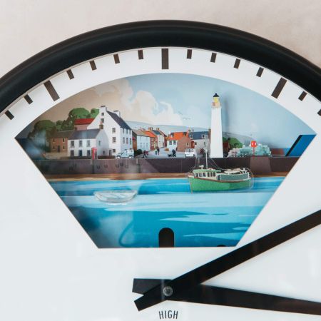 Black Tide Wall Clock
