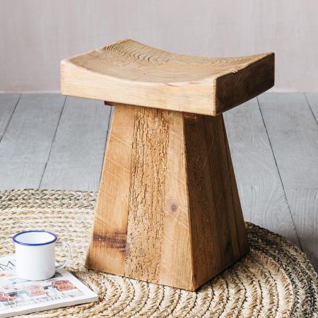 Recycled Wooden Stool