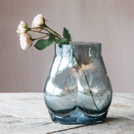 Small Lustre Bottom Vase