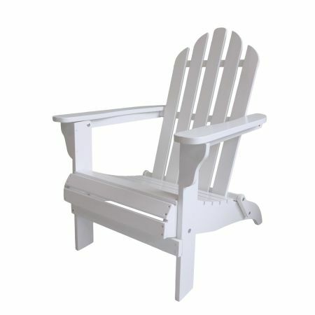 Rosalie White Foldable Garden Chair 