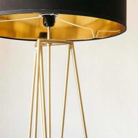 Maxwell Gold Tripod Floor Lamp