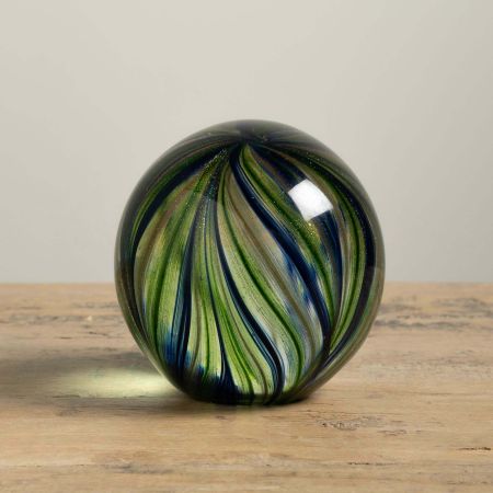 Green Marble Paperweight