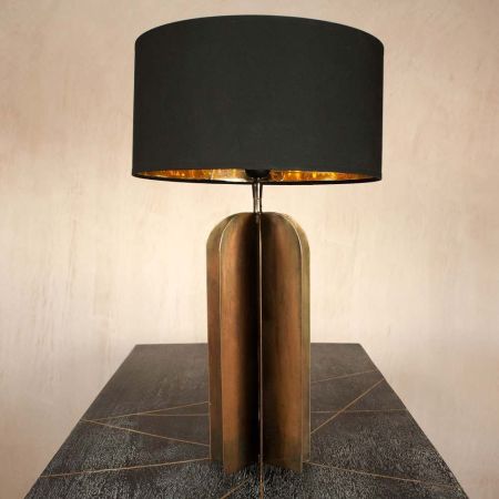 Metal Junction Table Lamp