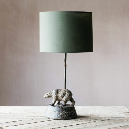Bruno Bear Lamp with Shade