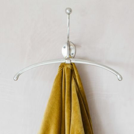 Silver Hanger Coat Hook