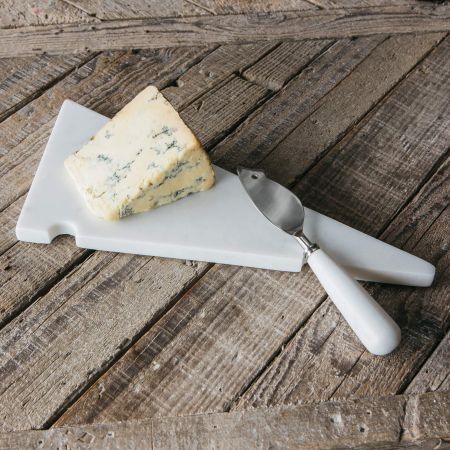 Marble Mouse Knife and Cheese Board