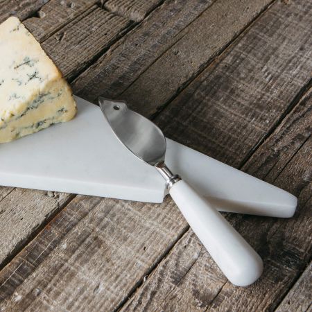 Marble Mouse Knife and Cheese Board