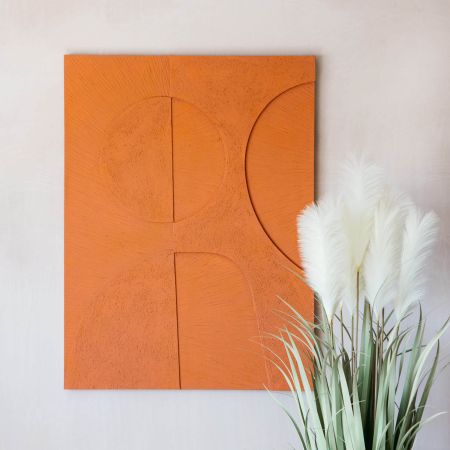 Orange Abstract Canvas