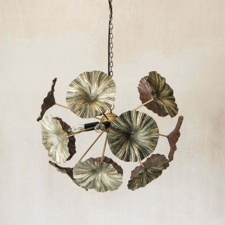 Water Lily Pendant Light