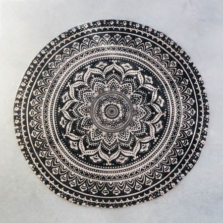 Large Mandala Printed Rug