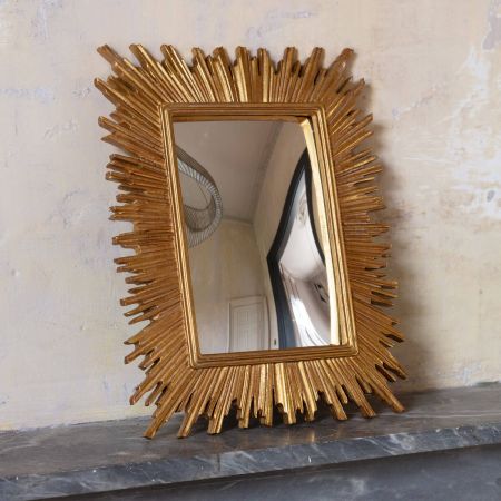Convex Rectangular Wall Mirror