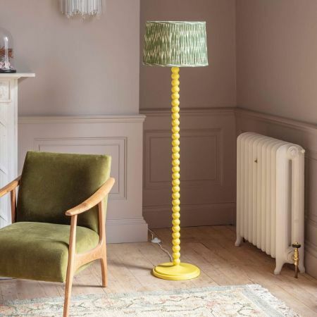Freya Yellow Floor Lamp