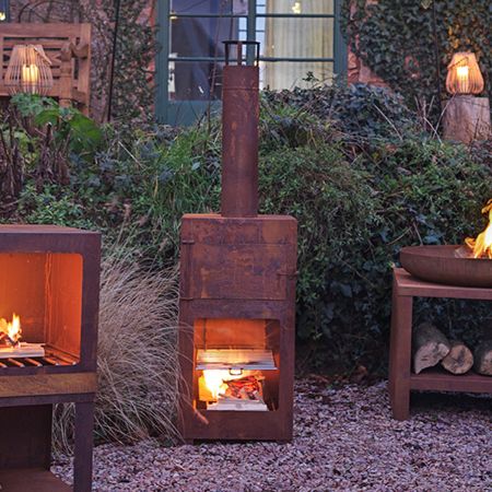 Outdoor Heater and Pizza Oven