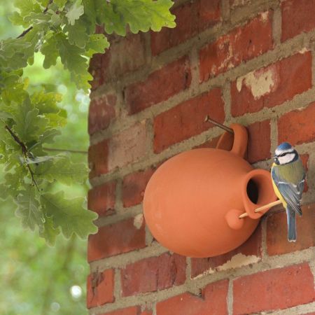 Terracotta Pot Bird House
