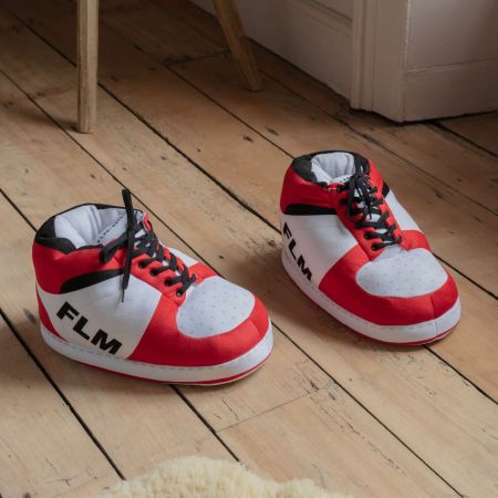 Red Sneaker Slippers