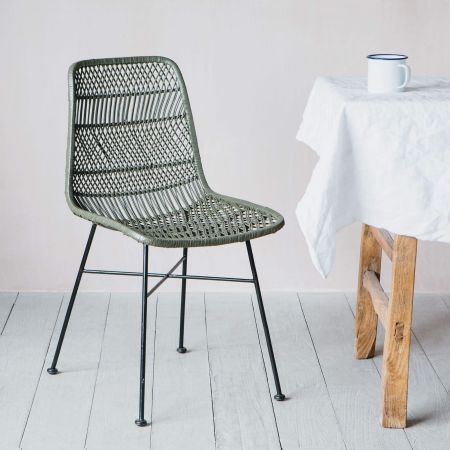 Oslo Olive Green Dining Chair