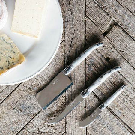 Laguiole Marble Cheese Set