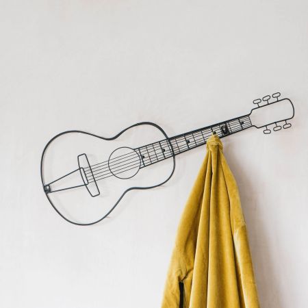 Guitar Wall Coat Rack
