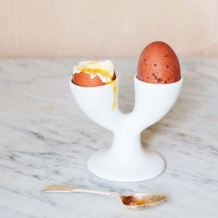 Porcelain Double Egg Cup