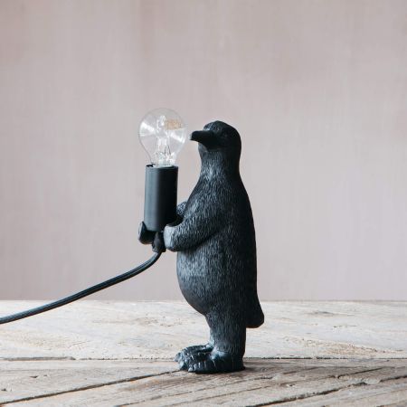 Small Perry Penguin Table Lamp