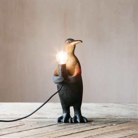 Medium Perry Penguin Lamp