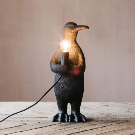 Tall Perry Penguin Lamp