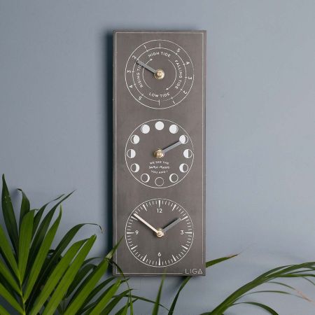 Tide, Time and Moon Clock