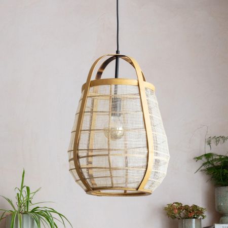 Goldie Woven Ceiling Light
