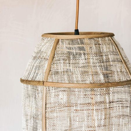 Mia Linen Bamboo Light