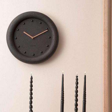 Black Stone Wall Clock
