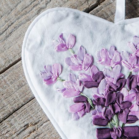 Heart-Shaped Lavender Sachet