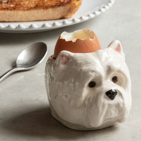 Westie Dog Egg Cup
