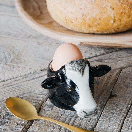 Friesian Cow Egg Cup