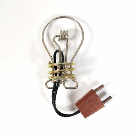 Metal Light Bulb Puzzle